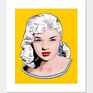 Diana Dors. Posters and Art